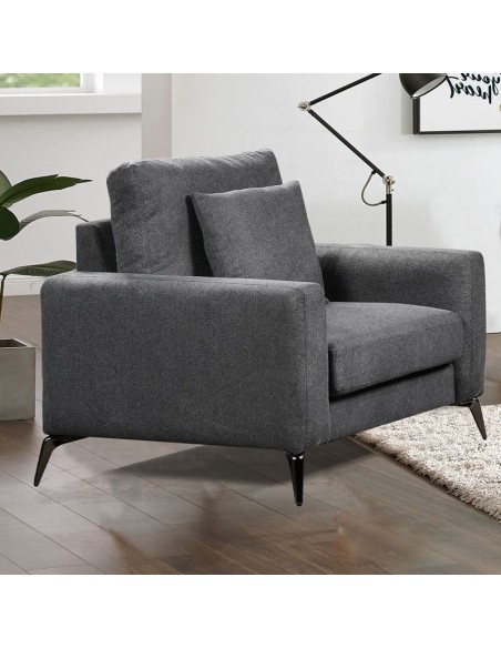 TIPO Armchair Fabric Grey