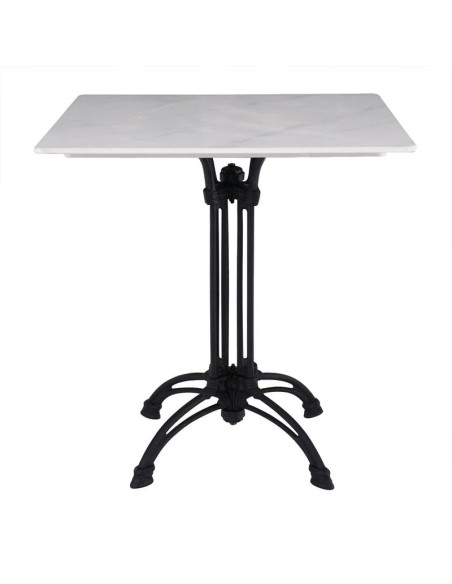 ΤΡΑΠΕΖΙ Sintered Stone-Μαντέμι Τετράνυχο, Επιφάνεια 11mm Απόχρωση White Marble