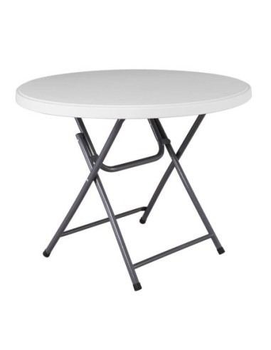 BLOW Round Folding Table D.94cm White