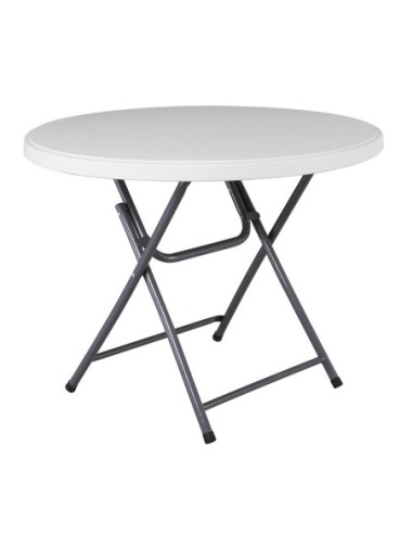 BLOW Round Folding Table D.94cm White