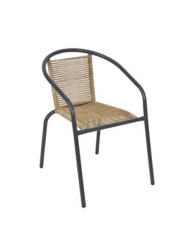 MIKA Πολυθρόνα Στοιβαζόμενη Κήπου,...