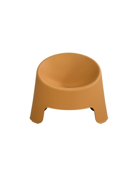COLT Single Seat 84x79x69cm, Stackable PP-UV Egg Yellow