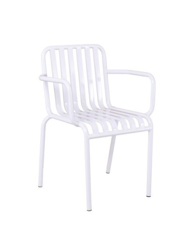MODIAL Πολυθρόνα Μέταλλο Βαφή Άσπρο