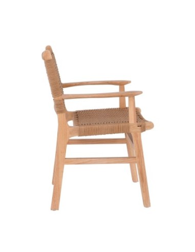 COMO Πολυθρόνα Τραπεζαρίας Φυσικό,...