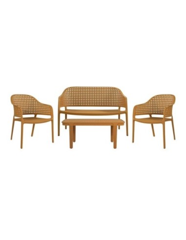 MALAGA Set (4pcs) PP-UV Egg Yellow