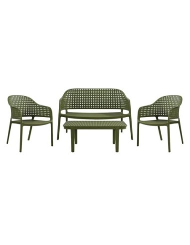 MALAGA Set (4pcs) PP-UV Green