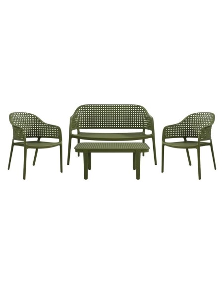 MALAGA Set (4pcs) PP-UV Green