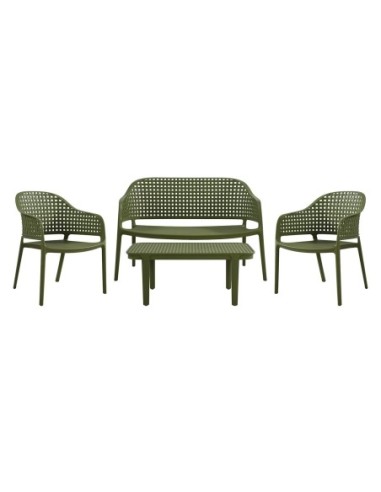 MALAGA Set (4pcs) PP-UV Green
