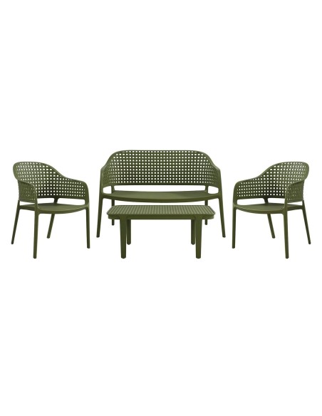 MALAGA Set (4pcs) PP-UV Green