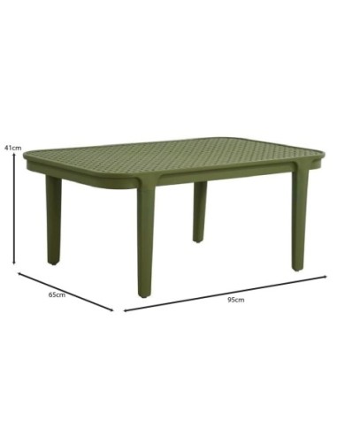 MALAGA Set (4pcs) PP-UV Green