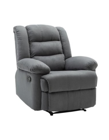 JULIA Relax Armchair, Fabric Grey