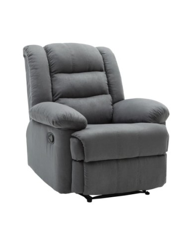 JULIA Relax Armchair, Fabric Grey