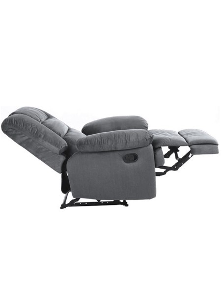 JULIA Relax Armchair, Fabric Grey
