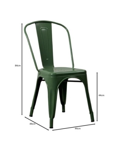 RELIX Chair Metal Green