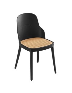MELINA Chair PP Black-Beige 2