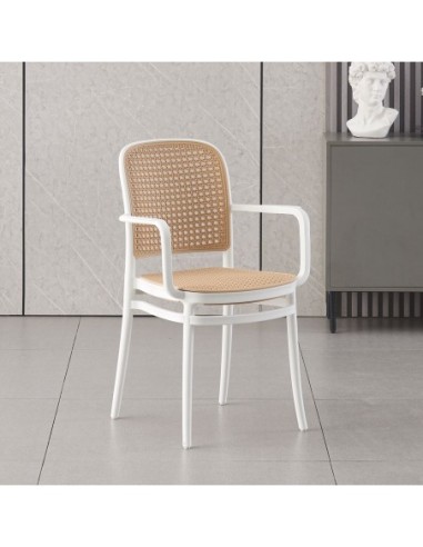 FLORENCE Πολυθρόνα PP Άσπρο, PP...