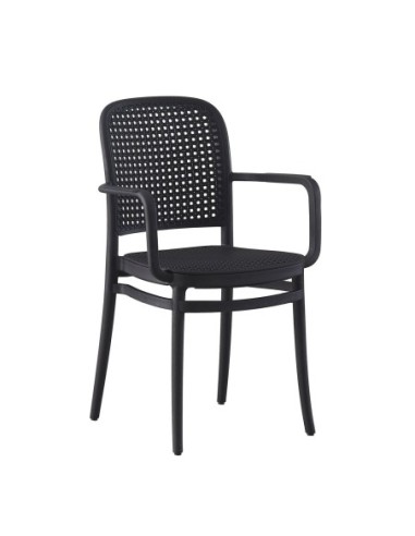 FLORENCE Πολυθρόνα PP Μαύρο, PP...