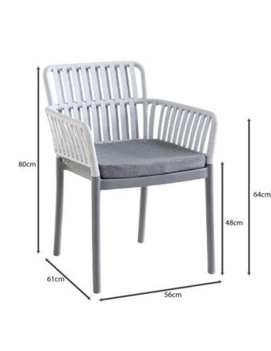 SYLVIA Armchair PP-UV Light...