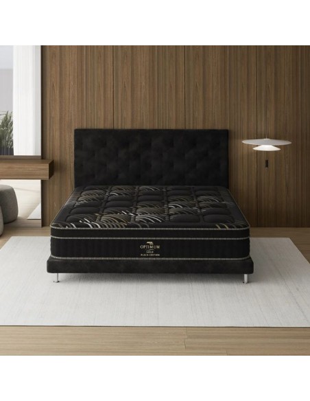 OPTIMUM GOLD BLACK EDITION Mattress Media Strom 152-160×200 cm
