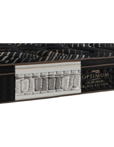 Στρώμα Media Strom OPTIMUM PLATINUM BLACK EDITION 152-160×200 cm