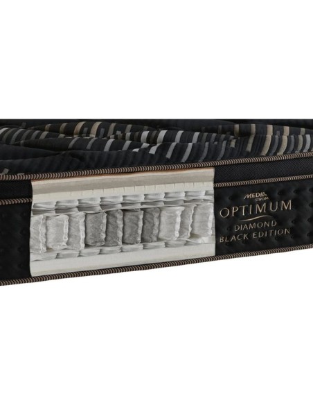 Στρώμα Media Strom OPTIMUM DIAMOND BLACK EDITION 152-160×200 cm