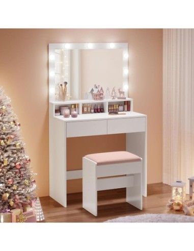 LUCY Dressing LED Table Set (with...