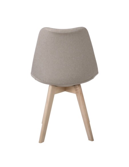 MARTIN Chair Fabric Beige - assembled cushion