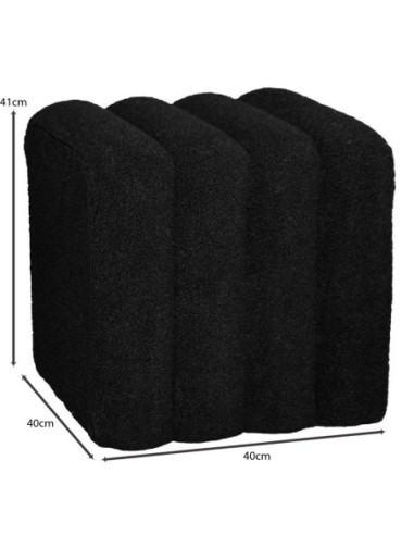 TOGO Σκαμπό Βοηθητικό, Teddy Ύφασμα...