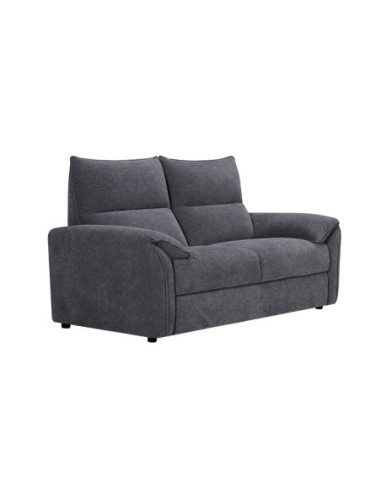 DALLAS 2-Seater Sofa Grey Fabric