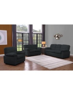 VEGAS Sofa Set (1+2+3) Dark... 2