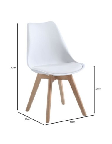 MARTIN Chair PP White - not assembled...
