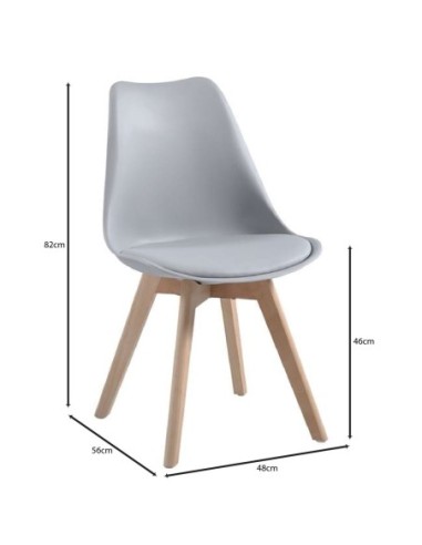 MARTIN Chair PP Grey - not assembled...