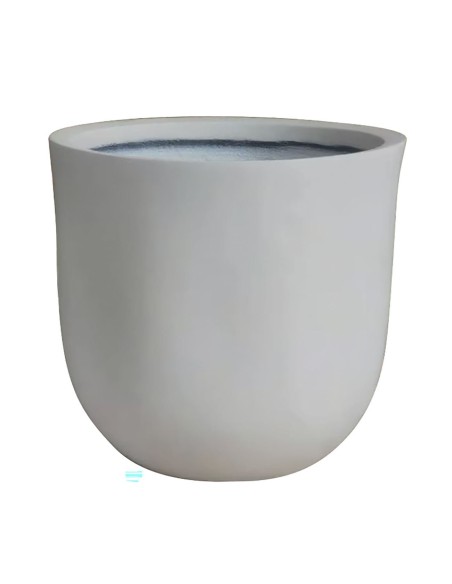 FLOWER POT-18 Απόχρωση Ivory White
