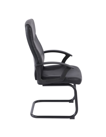 BF1250V Office Visitor Armchair Black Pu