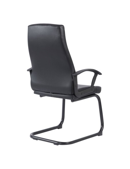 BF1250V Office Visitor Armchair Black Pu