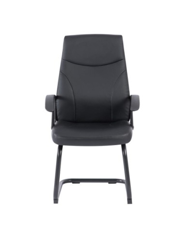 BF1250V Office Visitor Armchair Black Pu