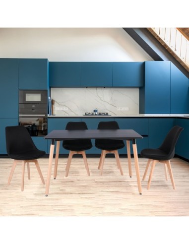 MARTIN Set (Table 120x80 + 4 Chairs)...