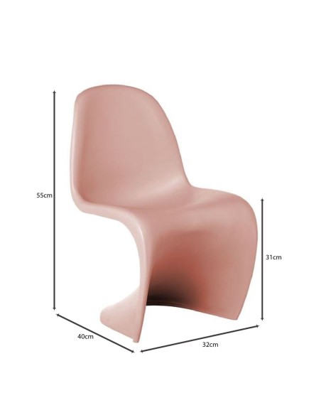 BLEND Kid Chair, PP Pink