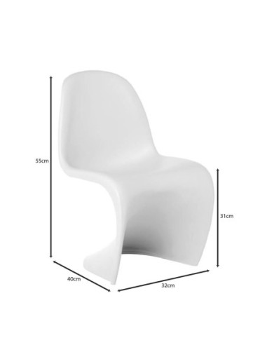 BLEND Kid Chair, PP White