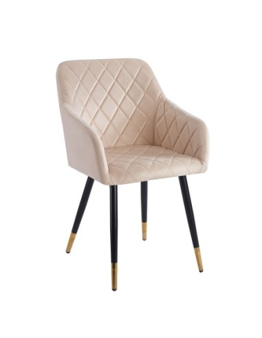 RENA Πολυθρόνα Μέταλλο Βαφή Μαύρο,...