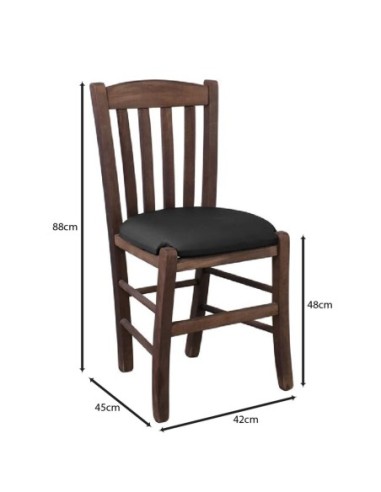 CASA Καρέκλα Οξιά Βαφή Εμποτισμού...