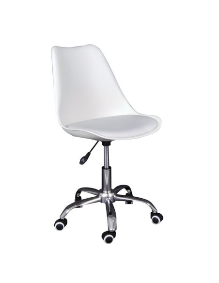 MARTIN-W Office Chair PP-Pu White (assembled cushion)