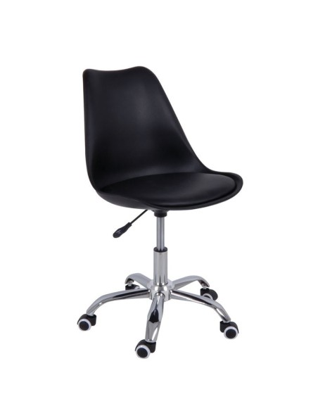 MARTIN-W Office Chair PP-Pu Black (assembled cushion)