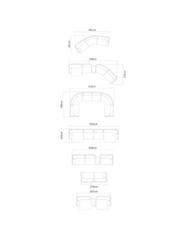 Καναπές ICONA Homad