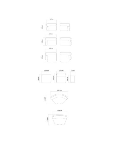 Καναπές ICONA Homad