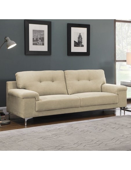 NOTE 3-Seater Sofa Water Repellent Fabric Beige