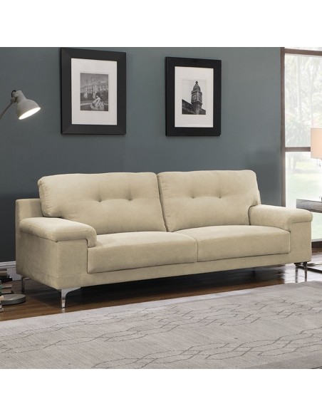 NOTE 3-Seater Sofa Water Repellent Fabric Beige
