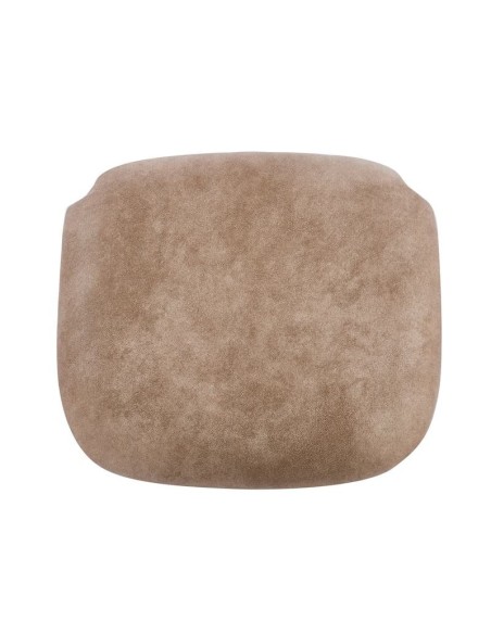 ΤΑΠΕΤΣΑΡΙΑ Καρέκλας Καφενείου, Ύφασμα Suede Μπεζ