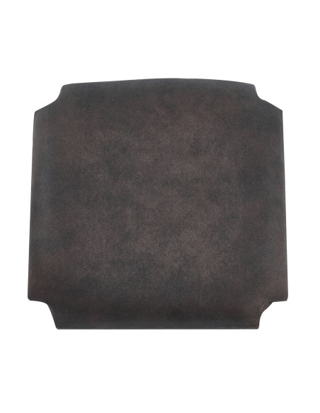 ΤΑΠΕΤΣΑΡΙΑ Σκαμπό Καφενείου, Ύφασμα Suede Ανθρακί