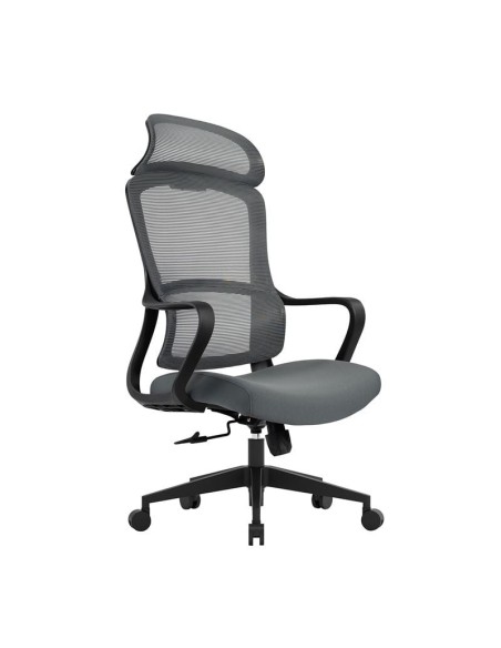 BF3010 Manager Armchair Grey Mesh-Fabric